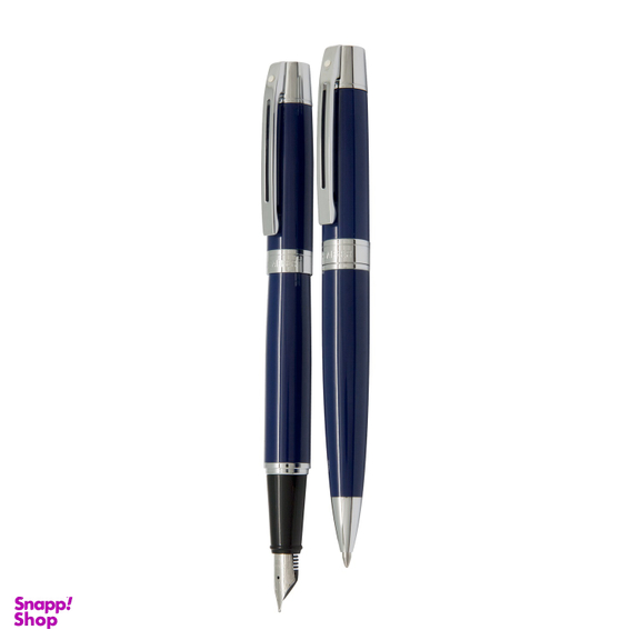 خودکار و خودنویس شفر (Sheaffer) مدل 300 بدنه سرمه ای با گیره استیل