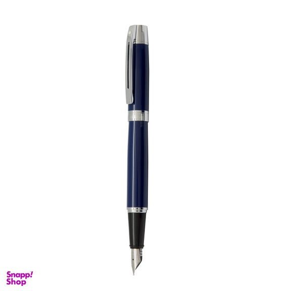 خود نویس شفر (Sheaffer) مدل 300 بدنه سرمه ای با گیره استیل
