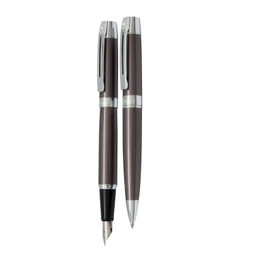 خودکار و خودنویس شفر (Sheaffer) مدل 300 بدنه دودی با گیره استیل