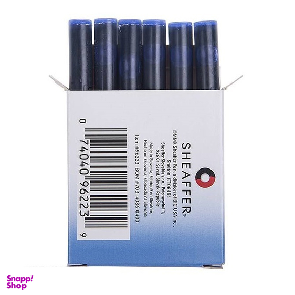 کپسول جوهر خودنویس شفر (Sheaffer) بسته 6 عددی