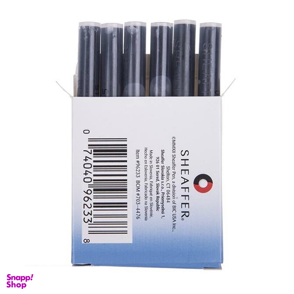 کپسول جوهر خودنویس شفر (Sheaffer) بسته 6 عددی