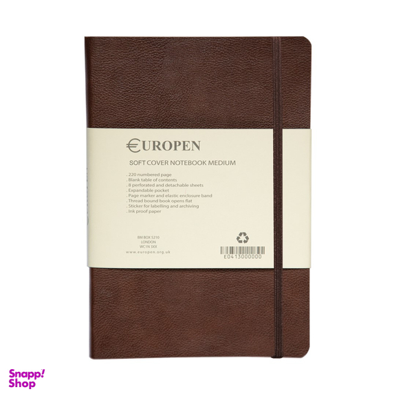 دفتر یوروپن (Europen) مدل Notebook Medium Soft Cover