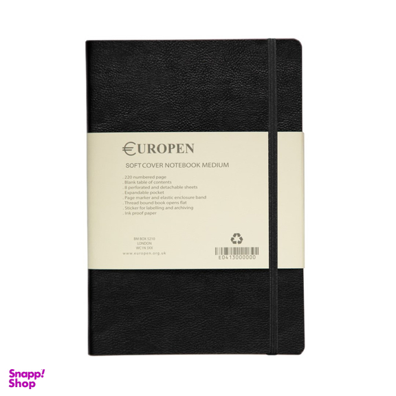 دفتر یوروپن (Europen) مدل Notebook Medium Soft Cover