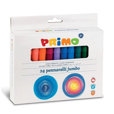 ماژیک نقاشی پریمو (Primo) جامبو 24 رنگ کد 604Jumbo24