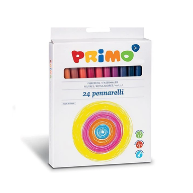 ماژیک نقاشی پریمو (Primo) قابل شستشو 24 رنگ کد 602Pen24