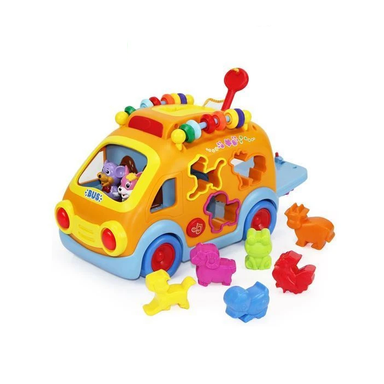 ماشین لگویی حیوانات هالی تویز (Huile Toys) مدل 988