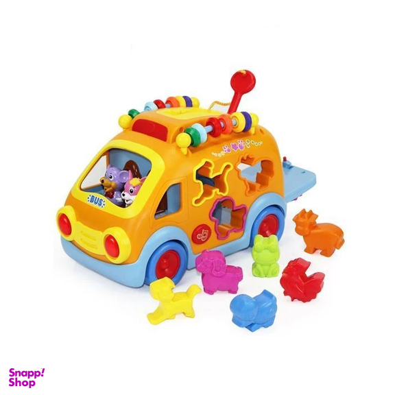 ماشین لگویی حیوانات هالی تویز (Huile Toys) مدل 988