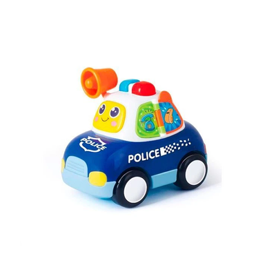 ماشین پلیس موزیکال هالی تویز (Huile Toys) مدل 6108