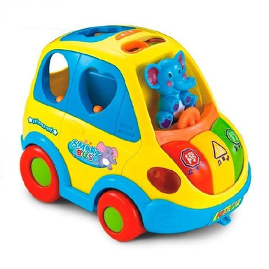 اتوبوس آموزشی و موزیکال هالی تویز (Huile Toys) کد 896