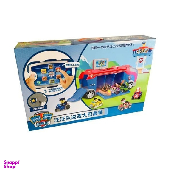 اتوبوس موزیکال Paw Patroll و برج مراقبت سگهای نگهبان کد 21358