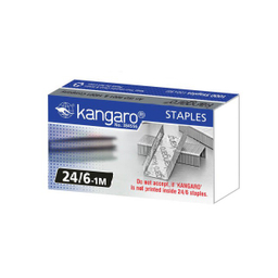 سوزن منگنه سایز 24/6 کانگرو (Kangaro) رنگ نقره ای