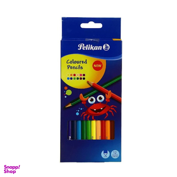 مداد رنگی پلیکان (Pelikan) جعبه 12 رنگ مقوایی