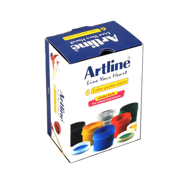 گواش آرت لاین (Artline) مدل 6 رنگ