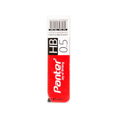 مغز اتود پنتر (Panter) مدل HB سایز 0.5 میلی متر رنگ مشکی