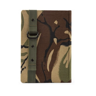 دفتر رگال مدل بندی رنگ چریکی سبز