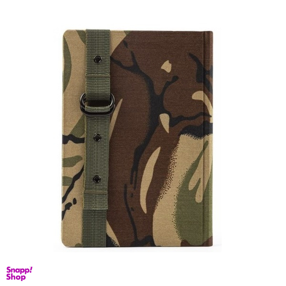 دفتر رگال مدل بندی رنگ چریکی سبز