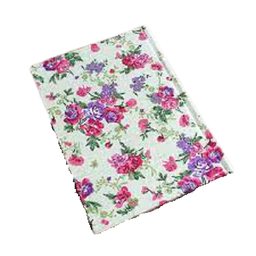 دفتر پارچه‌ای رگال طرح گل جیبی