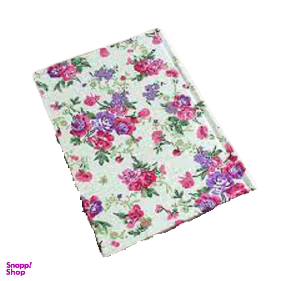 دفتر پارچه‌ای رگال طرح گل جیبی