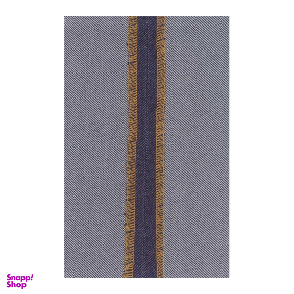 دفتر یادداشت خط دار پارچه ای زیگزاگ آبی