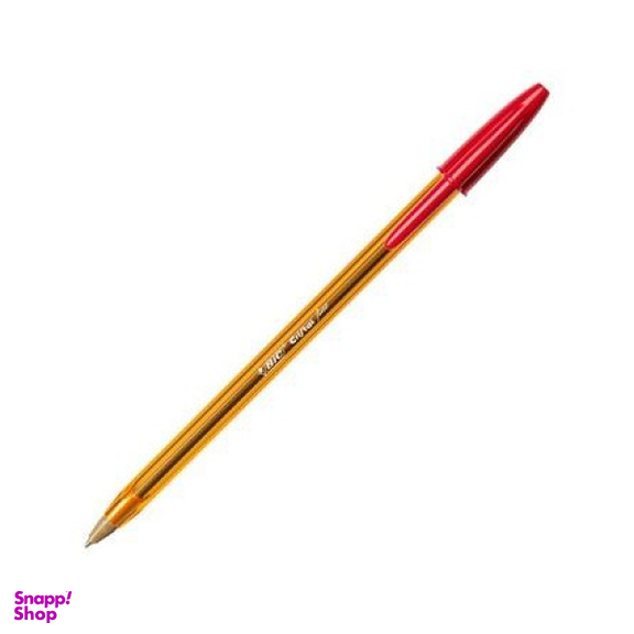 خودکار 0.8 بیک (Bic) مدل Cristal Fine رنگ قرمز
