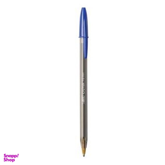 خودکار 1.6 بیک مدل CRISTAL LARGE رنگ آبی