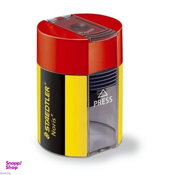 تراش تک سوراخ مخزن‌دار استدلر(Staedtler) مدل 511004 Noris رنگ زرد