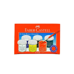 گواش فسفری فابر کاستل (Faber Castell) مدل 6 رنگ مدل 160403