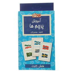 فلش کارت آموزش پرچم‌ها عسل نشر