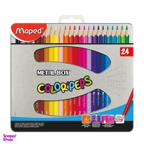 مدادرنگی 24 رنگ فلزی ماپد (Maped) مدل 832016