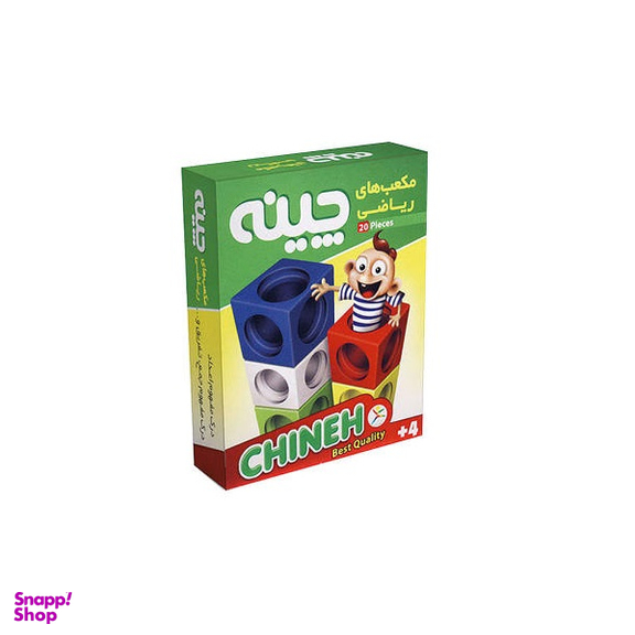 بازی آموزشی آوای باران مدل مکعب های ریاضی چینه بسته 20 عددی