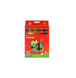 مداد رنگی 36 رنگه مقوایی پنتر مدل PCP 103 – 36