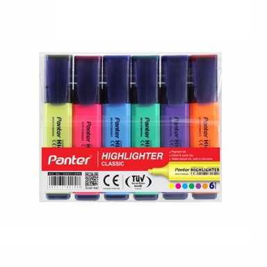 ماژیک علامت زن 6 عددی پنتر (PANTER) مدل کلاسیک