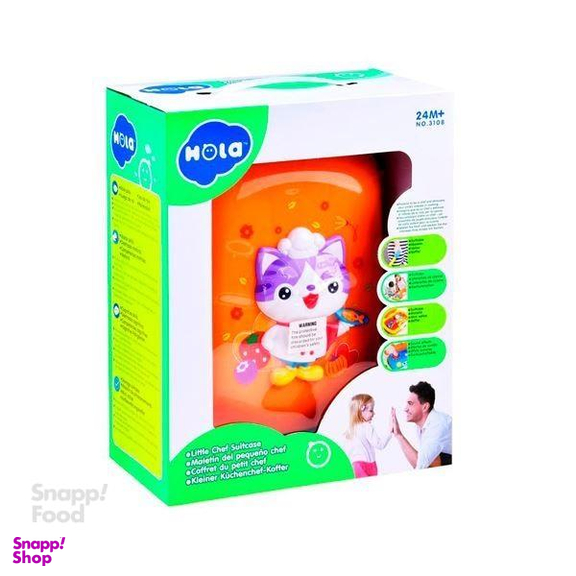 ست آشپزخانه کیفی هالی تویز (Huile toys) کد 3108