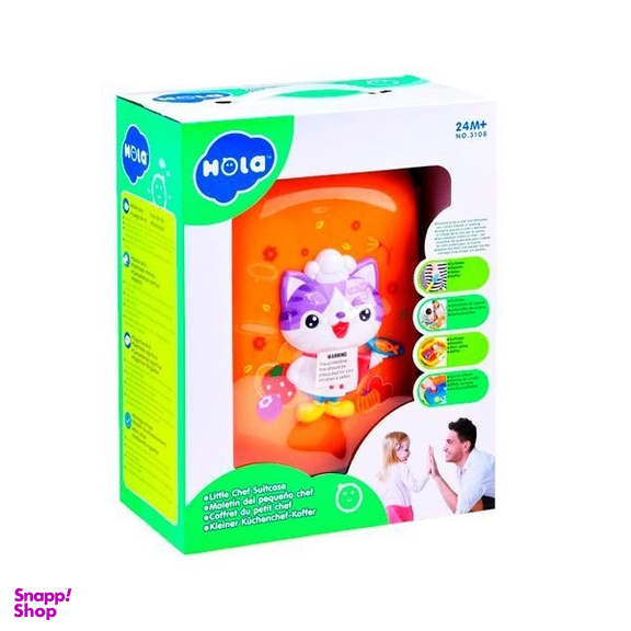 ست آشپزخانه کیفی هالی تویز (Huile toys) کد 3108