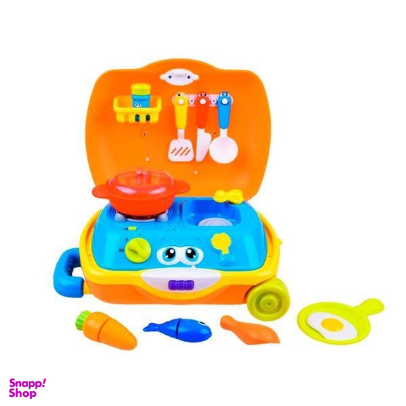 ست آشپزخانه کیفی هالی تویز (Huile toys) کد 3108