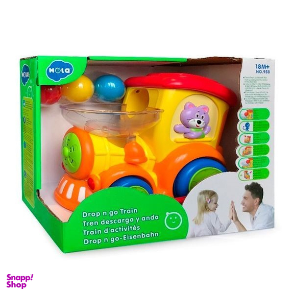 لوکوموتیو هالی تویز (Huile toys) کد 958