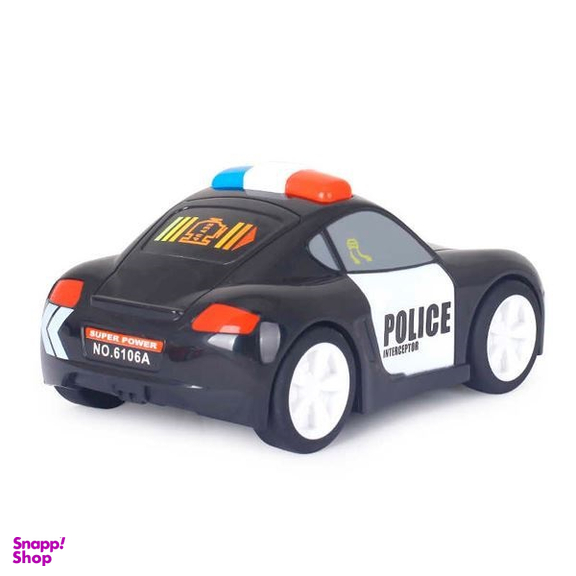 ماشین و موتور پلیس پورشه هالی تویز (Huile toys) کد 6106