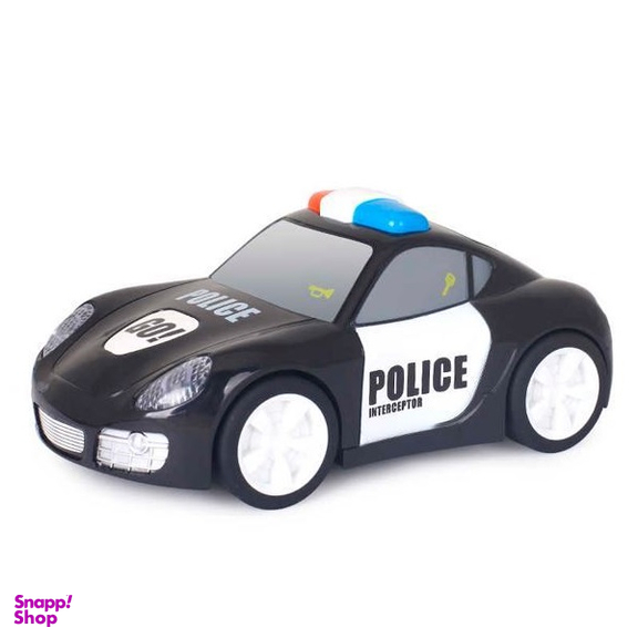 ماشین و موتور پلیس پورشه هالی تویز (Huile toys) کد 6106