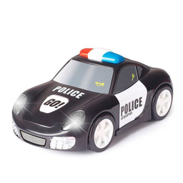 ماشین و موتور پلیس پورشه هالی تویز (Huile toys) کد 6106