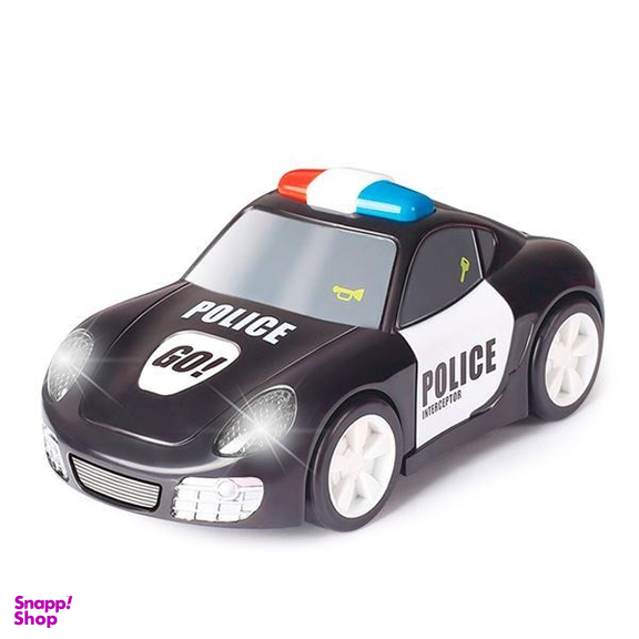 ماشین و موتور پلیس پورشه هالی تویز (Huile toys) کد 6106