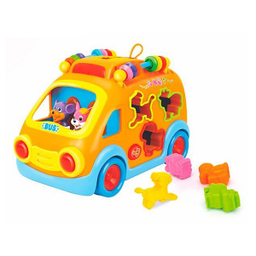ماشین و موتور لگویی حیوانات هالی تویز (Huile toys) کد 988