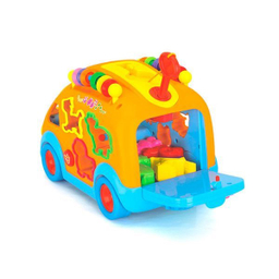ماشین و موتور لگویی حیوانات هالی تویز (Huile toys) کد 988