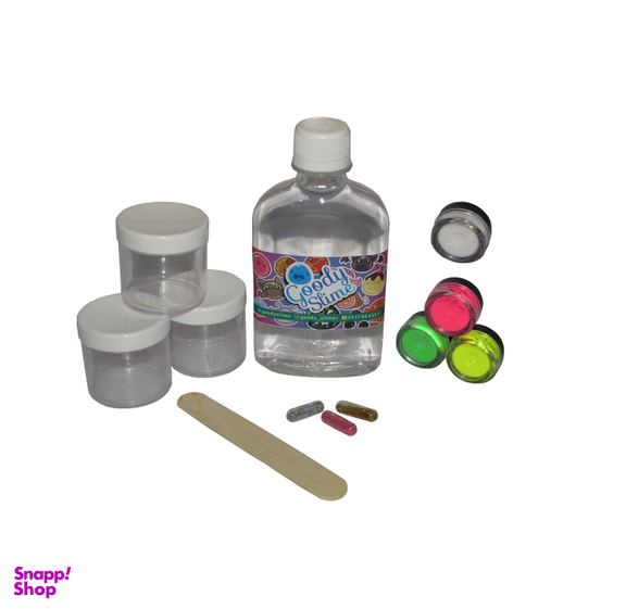 پک ساخت اسلایم گودی اسلایم (Goody Slime) مدل رنگ آمیزی سایز متوسط
