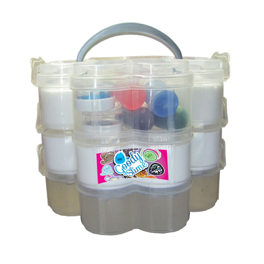 پک رنگ آمیزی اسلایم گودی اسلایم (Goody Slime) مدل گل سه طبقه