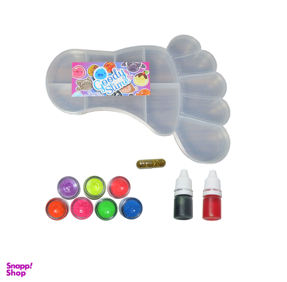 پک رنگ آمیزی اسلایم گودی اسلایم (Goody Slime) مدل پا