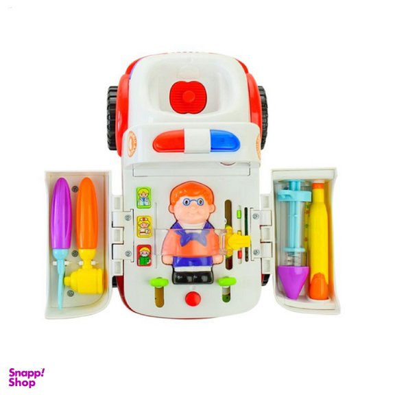 بازی آموزشی هولی تویز (Huile Toys) مدل آمبولانس کد 836