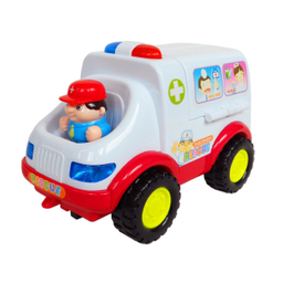 بازی آموزشی هولی تویز (Huile Toys) مدل آمبولانس کد 836