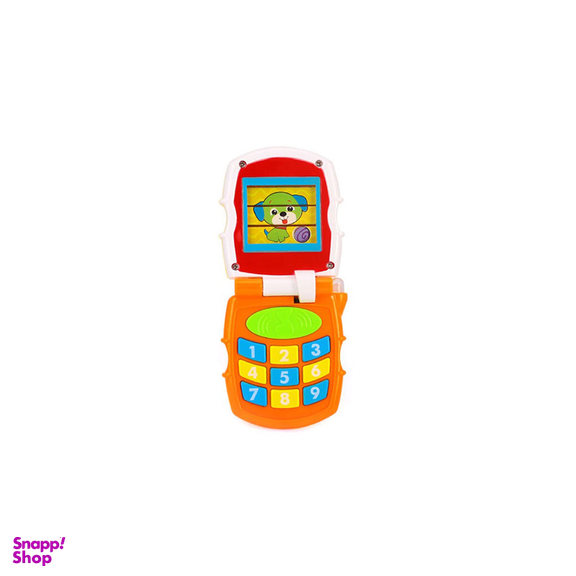 موبایل موزیکال هولی تویز (Huile Toys) مناسب 1 تا 3 سال رنگ نارنجی