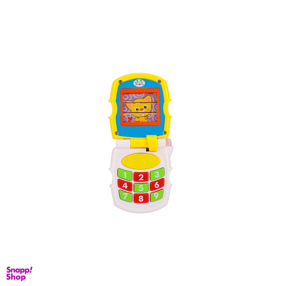 موبایل موزیکال هولی تویز (Huile Toys) رنگ سفید زرد