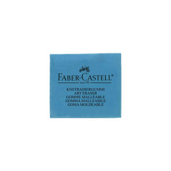 پاک کن خمیری هنری با کاور پلاستیکی فابرکستل (Faber-Castell) آبی